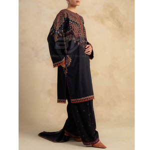 Conjunto de 3 Piezas de Shalwar Kameez para Mujer de Primera Calidad, Diseño 2026, Shalwar Kameez con Dupatta - Product Image 4