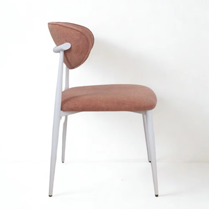 Silla de Comedor Tapizada Elegante MELORA con Patas de Metal – Silla Premium para Uso Residencial y Comercial - Product Image 4