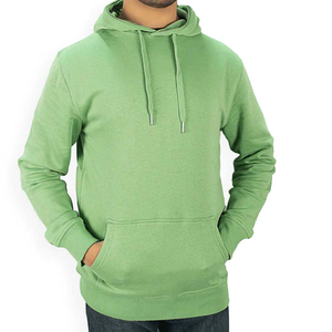 2025 personnalisé hommes décontracté surdimensionné sweats à capuche 100% coton brodé uni teint bas quantité minimale de commande meilleure qualité hiver Logo personnalisé - Product Image 1