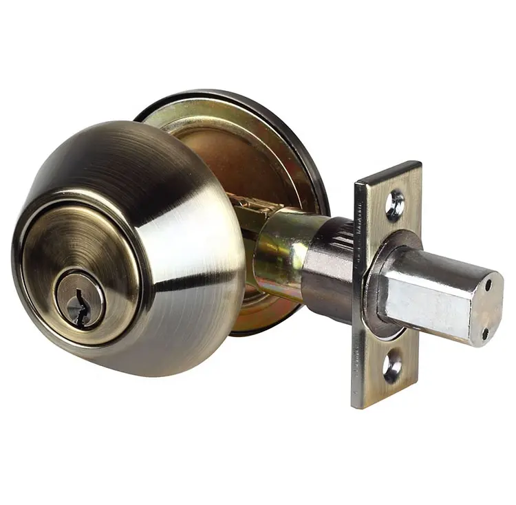 Trava de porta com chave fechadura de alavanca do cilindro com chave feita na china