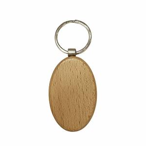 Porte-clés en bois gravé au laser personnalisé, rectangle, métal, bois, bambou, écologique, objets de décoration intérieure - Product Image 6