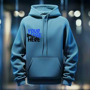 Sudaderas con Capucha de Algodón y Felpa, Unisex, con Logotipo Personalizado, de Alta Calidad, Corte Regular, Hombros Caídos, Cordones, Colores Variados, Venta Caliente - Product Image 3