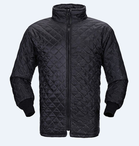 Veste de travail d'hiver robuste pour hommes personnalisée en gros respirant imperméable et coupe-vent manteau en toile col montant pour la sécurité en plein air - Product Image 4