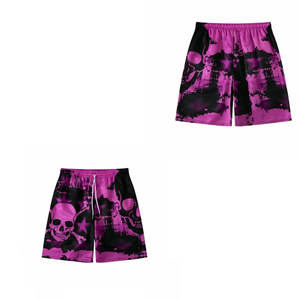 Pantalones cortos deportivos de sublimación personalizados OEM pantalones cortos de malla de gimnasio y baloncesto con estampado personalizado para hombres con tela transpirable y cordón - Product Image 2