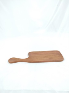 <b>Wood</b> Crafts Premium Polished Wooden Serving Tray with Vintage-style Carvings Eco-friendly Construction Durable for Home Decor - Product Image 2