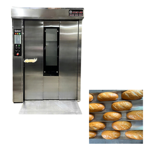 Four Rotatif de Bonne Qualité 24 Plateaux Altuntop Chariot Vidéo Support Technique Électrique Diesel Four Électrique Kien An Vietnam Factory - Product Image 1