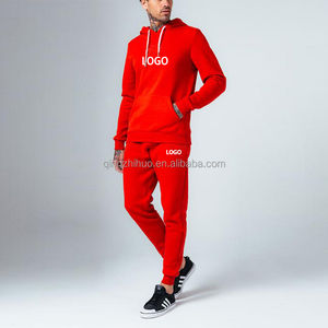 Compre Conjuntos Deportivos de Invierno para Hombre con Capucha, 100% Algodón, con Logotipo Personalizado - Product Image 3