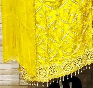 Trajes de fiesta bordados a mano sin costuras de diseñador moderno para mujer, moda india, fiestas de estilo tradicional hacia adelante - Product Image 3