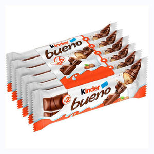 Barras de chocolate Kinder Bueno al por mayor, surtido de sabores, clásico, chocolate con leche, chocolate blanco y chocolate negro en paletas mixtas. - Product Image 2