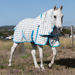 Horse Summer Sheet Premium Horse Alfombras para comodidad y protección en clima cálido Alfombra de caballo ecuestre - Product Image 3