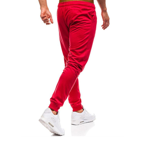 Pantalons de survêtement décontractés et confortables, style streetwear, mode universitaire pour hommes, séchage rapide, 100% coton - Product Image 2