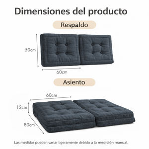 Juego de 4 Cojines para Pallets de Exterior, Resistentes al Agua, para Todas las Estaciones, 120x80 + 120x50 cm, para Sofá de Jardín, 12 cm de Grosor, Lavables a Máquina - Product Image 5