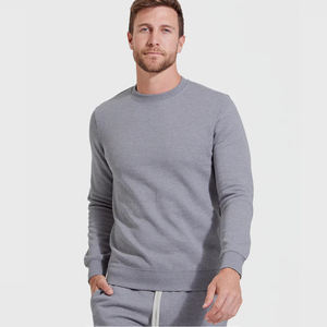 Fleece Crew Sudadera Hombre Básico Crew Neck Fleece Sudadera Fleece Crew Sudadera Pullover Jumper hoodies - Product Image 3