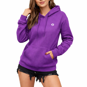 Sweats à capuche unisexes personnalisés, sweats à capuche en polaire surdimensionnés pour femmes, vente en gros de vêtements de rue, OEM et ODM, étiquette privée, sweats à capuche de style américain - Product Image 2