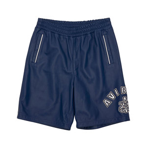 Custom OEM Solid Color Men PU Leather <b>Shorts</b> Wholesale Spring Summer Style Clothes Men <b>Slim</b> <b>Fit</b> Leather Avirex <b>Shorts</b> For Men - Product Image 1