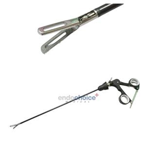 Fórceps fenestrados de alta calidad de 5mm X 330mm, Manual de acero inoxidable para agarrar, manipular y sujetar tejidos delicados de fábrica - Product Image 1