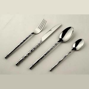 Estern tytylish edding Serving ableableware et taintainless Teel ililver iniinished ututlery asasual y hecho andle - Product Image 6