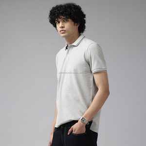 Camiseta Polo de Algodón de 220 g/m² para Hombre, Diseño de Bordado Personalizado, Camiseta Unisex de Manga Corta para Publicidad, Camiseta de Tenis - Product Image 3