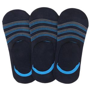 Lot de 3 chaussettes mocassins pour hommes (Z260) - Bleu marine - Product Image 1