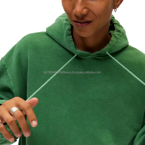 Sweat-shirt à capuche pour homme surdimensionné, délavé à l'acide, personnalisé, en gros, délavé à l'acide - Product Image 1