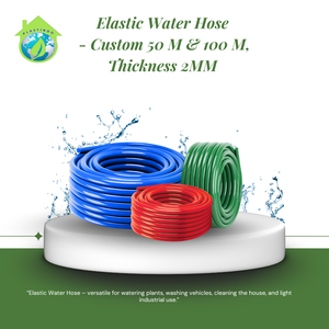 Đàn hồi PVC vòi nước 5/8 inch tùy chỉnh 50m/100M 2mm dày bền linh hoạt mềm có thể điều chỉnh để rửa xe tưới cây - Product Image 4