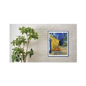 Cadre de peinture bleu 40 x 50 cm, cadre pour affiche - Product Image 1