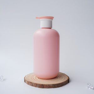 Bouteille en plastique HDPE de 500 ml avec pompe à lotion, impression par transfert thermique, couleur personnalisée, pour soins de la peau, shampoing, revitalisant, nettoyant visage - Product Image 4