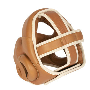 Sports Wear New Arrival High Quality Leather <b>Head</b> Guard for Boxing MMA <b>Training</b> Adult Wholesale - Product Image 3