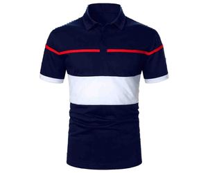 Polo de secado rápido para hombre, transpirable y absorbente de humedad para deportes y ropa informal - Product Image 1