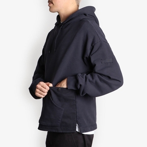 Personalizado de alta calidad de algodón poliéster 350gsm peso pesado sudaderas con capucha al por mayor en Blanco polar pulóver de gran tamaño sudaderas con capucha de los hombres - Product Image 3