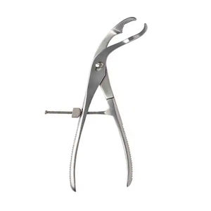 Pince professionnelle de réduction de maintien d'os en acier métallique robuste Instruments chirurgicaux en pouce et système de mesure métrique - Product Image 2