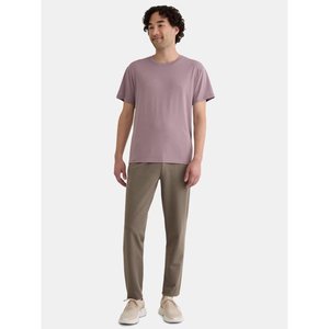 เสื้อยืดคอกลมสำหรับผู้ชายสีดำและสีขาวสีเทากรมท่าเบาพิเศษแห้งเร็วระบายอากาศได้ดี - Product Image 4