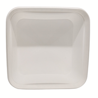 Couvercle de gobelet carré en PP IML inviolable de 3 litres pour l'étiquetage des emballages alimentaires de 100 oz (crème glacée, biscuits, yaourt, fromage, sucre/gelée, gâteau)