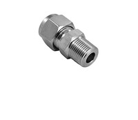 Raccord en laiton fileté mâle durable, raccord hexagonal pour applications de plomberie et de compresseur d'air à prix avantageux
