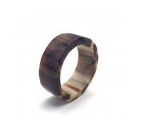 Bague en corne pour fille et femme bijoux naturel écologique corne de boeuf de buffle filles et femme colliers bijoux