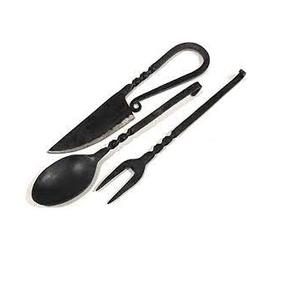 Top Vente À La Main Décoratif Royal Argent Fini Brillant Poli Forgé À La Main Couverts Couverts Ensemble pour La Cuisine À Domicile - Product Image 2