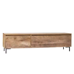 Mesa de consola de TV de madera de teca de diseño moderno para sala de estar, buen precio para uso en salas e interiores, directo desde Indonesia - Product Image 4