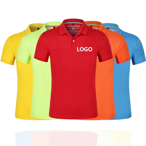 Polyester personnalisé logo Oem pour hommes polo décontracté solide uni uniforme vêtements de sport hommes chemise femmes Polo t-shirt - Product Image 4