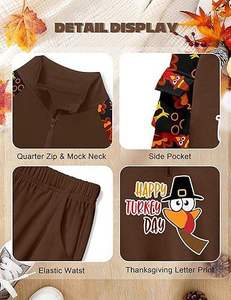 ชุดวอร์มเด็กผ้าฝ้ายโพลีเอสเตอร์ระบายอากาศได้ดีแบบลำลองสำหรับฤดูหนาว - Product Image 4