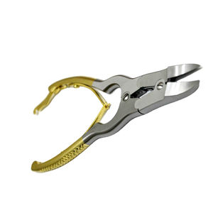 Pemotong kuku tugas berat baja tahan karat instrumen podiatri kantilever manikur jari jari kaki kualitas tinggi profesional - Product Image 3