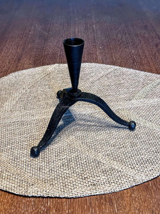 Best Wrought Iron Candle Holder for <b>Tall</b> Candles Christmas Occasion Forget Standing Type Candle Holders - Product Image 5