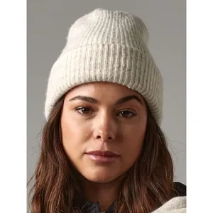 Bonnet côtelé douillet personnalisé pour Noël – Articles promotionnels - Product Image 1