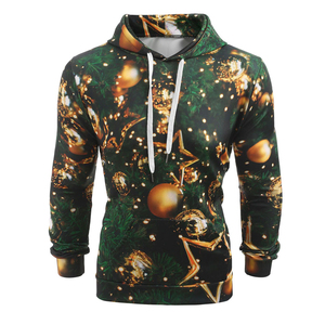 Sweat-shirts personnalisés en gros, sublimation, sweat-shirt hip-hop pour hommes et femmes, sweat-shirts en coton décontractés de haute qualité, tendance, pour l'extérieur - Product Image 6
