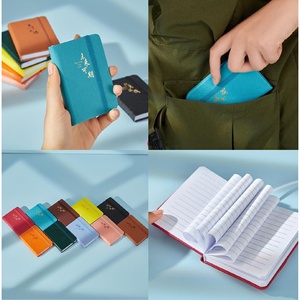Libreta de Bolsillo A6 con Logotipo Personalizado, Forrada en Cuero PU Térmico, Diario de Negocios, Agenda de Oficina - Product Image 1