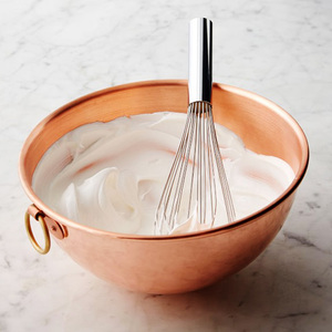 Bol à salade de fruits et légumes de qualité supérieure, design élégant, couleur or rose, bol en cuivre avec poignée latérale, pour le dîner - Product Image 1