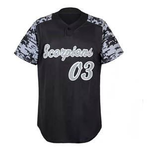 Conjunto de uniforme de béisbol personalizado, Jersey y pantalones para deportes de equipo, uniforme de béisbol a la venta, doble color, cómodo, cuello en V, transpirable - Product Image 3