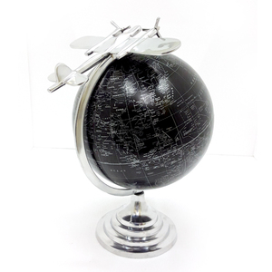 Aluminio Metal forma redonda brillante pulido escritorio globo estilo lujo hecho a mano Venta caliente más alta calidad - Product Image 6