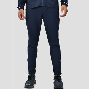 Contraste Couleur Vente en Gros Fabrication 100% Coton Hommes Coupe-Vent Survêtement Respirant Logo Sportswear Ensembles - Product Image 4