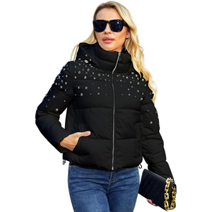 Hooded Women Winter Jackets Latest Fashion Hot Selling Breathable Women Puffer Jacket - Product Image 6