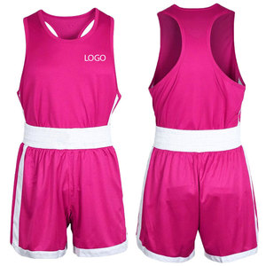 Ensemble gilet et short de boxe léger et durable, couleurs personnalisées, style tendance, avec impression de logo sur mesure – Meilleures ventes, promotion exceptionnelle - Product Image 3